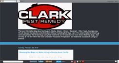 Desktop Screenshot of georgiabedbugblog.com